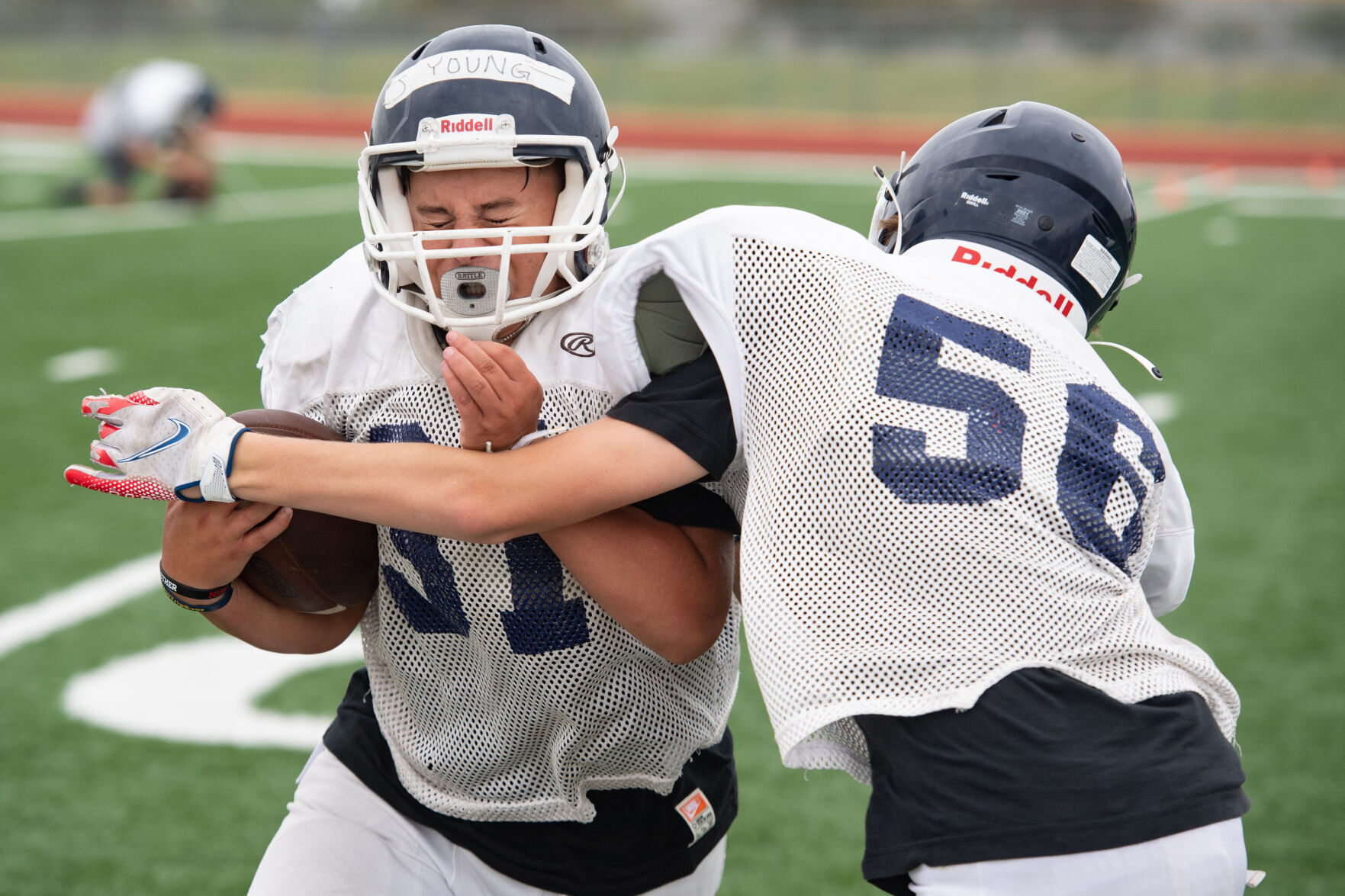 Lincoln North Star football practice, 8:15 a.m.